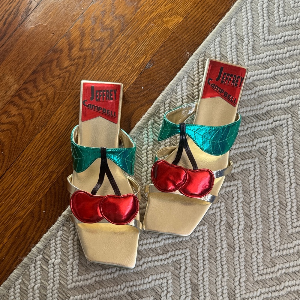 Jeffrey Campbell Cherry Slides